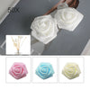 100PC Roses Artificial Fake Flowers Heads Wedding Party Home Décor without stems