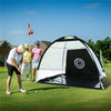 Portable Foldable Golf Hitting Net Garden Golf Practice Cage Range Training Aid