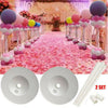 Set of 2 Balloon Arch Frame Column Stand Builder Kits for Birthday Wedding Decor