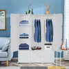 Cube DIY Plastic Storage Wardrobe Shoe Organizer Shelves Unit Hanging Cabinet UK