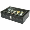 10 Grids Watch Display Slot Storage Box Jewelry Collection Case Organiser Holder