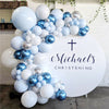141 Blue Balloons+Balloon Arch Kit Set Party Baloons Wedding Garland Blue Decor