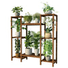 Sturdy Wooden Outdoor Indoor Pot Plant Stand Display Garden Lawn Decor 19 Styles