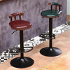 Pack Of 2 Bar Stool Soft Padded Chair Swivel Pub Counter Seat 330Lbs Capacity