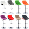 1/2/4x Bar Stools Adjustable Breakfast Kitchen Stools PU Leather Swivel Gas Lift