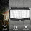 Solar Powered 468LED Wall Security Lights PIR Motion Sensor Garden Outdoor Lamps