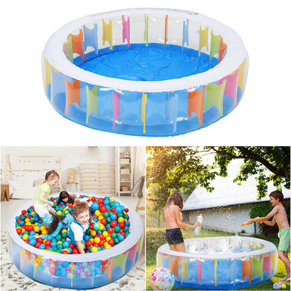 Large Round Family Swimming Pool Outdoor Garden Summer Kids Paddling Pools Relax