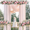 Artificial Wedding Floral Flower Row Top Table Backdrop Arch Arrangement Decor