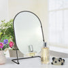 Modern Metal Frame Vanity Tabletop Mirror Free Standing Makeup Dressing Bathroom