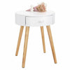 Bedside Table Cabinet Nightstand Bedroom Storage Furniture With Drawers MDF