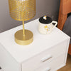 Modern Bedside Table with 2 Drawers Nightstand Storage Cabinet Bedroom White