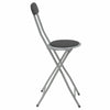 Folding Compact Padded Stool High Chair Breakfast Bar Stools Seat Home Office