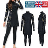 UK Full Cover Swimsuit Muslim Ladie Swimwear Modest Arab Burkini Islam Costumes
