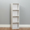 4 Tier Wooden White Cube Bookcase Storage Display Unit Modular Shelving/Shelves