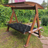 Outdoor Bench Cushion 2-3 Seater Hanging Swing Chair Garden Backrest Bench Mat