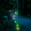 Hanging Hummingbird Lights LED Outdoor RGB Wind Chimes Solar Powered Lamp Garden