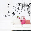 Butterflies Vine WALL DECAL Stickers Home Improvement Accessories Room Vinly