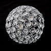 1Pc Modern Chrome Silver Crystal LED Wall Light bed Sconce With rope Switch