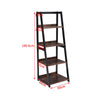 Tall Bookshelf Ladder Shelf Bookcase Industrial Storage Display Shelving Stand