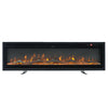 Electric 50" Insert/Wall Mounted LED Fireplace Wall Inset Into Fire Freestanding