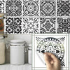10pcs Moroccan Tile Sticker Bathroom Kitchen Waterproof Wall Decal DIY Home Deco