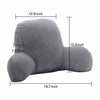 Orthologics Reading Pillow Back Rest Lumbar Support Arm Seat Cushion Lounger