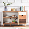 Storage Sideboard Side Cabinet with Drawer Door Shelf Storage Cupboard Home BN