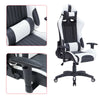 Executive Computer Racing Gaming Office Chair Recliner Adjustable Swivel Leather