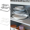 Kitchen Dish Drainer Cup and Dish Organizer 2 Tier Dish Rack Durable Iron Art UK