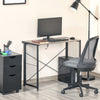 Folding Computer Desk Writing Study Table Industrial Home Office Workstation