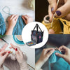 Portable Knitting Tote Bag Wool Crochet Storage Bags Sewing Needles Organizer UK