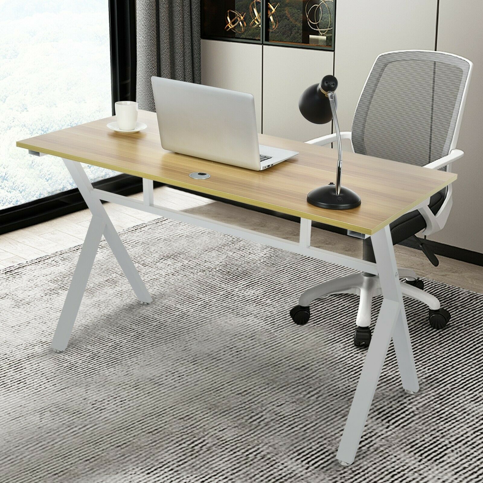 Computer desktop deals table and chair