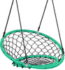 Net Hanging Swing Chair Kids Indoor Outdoor Play Equipment W/ Adjustable Ropes