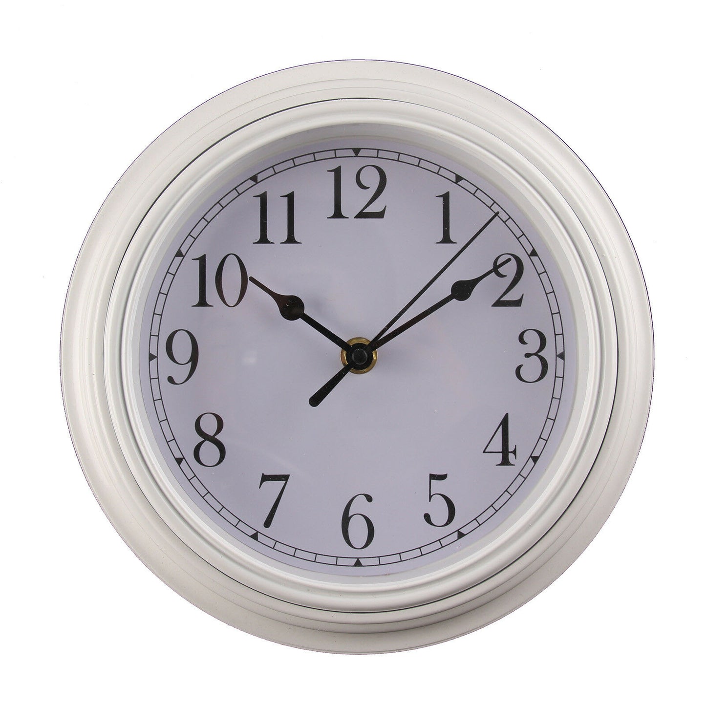 Shabby Chic Vintage Small Wall Clock White or Grey Kings Cross London Home Gift