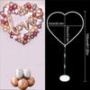 Balloon Stand Holder Kit Heart Shape Wreath Frame Wedding Valentines Party Decor