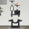 Cat Tree Scratching Post Activity Centre Sisal Bed Toys Climbing Scratcher Tower