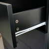 Black Chest of Drawers Bedside Table Cabinets 1 2 3 4 5 Drawer Bedroom Furniture