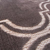 Grey Moroccan Washable Rug Trellis Indoor Outdoor Rugs Easy Clean Flatweave Mat