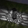 Solar Powered Garden Post Lights Waterproof LED Outdoor Yard Path Lighting UK