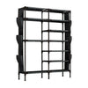 9 Tiers Shoe Rack Storage Shelf Display Stand Organiser Bookself Cabinet Black U