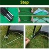 Portable Foldable Golf Hitting Net Garden Golf Practice Cage Range Training Aid
