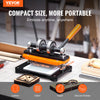 VEVOR Leather Cutting Machine 7.1 x 3.9 in Embossing Plate Manual Die Cutter