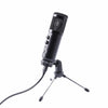 Microphone Mic Kit Jack Condenser Studio Tripod Stand For PC Laptop Recording KT