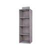 3/4/5 Tier DRAWER SHELVES HANGING WARDROBE SHOE GARMENT ORGANISER STORAGE CLOTHE