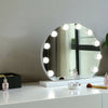 Hollywood Vanity Mirror Makeup Cosmetic Tabletop Mirror w/ LED Dimmable Light Up