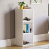 Oxford 3 Tier Cube Bookcase Display Shelving Storage Unit Wooden Stand White New