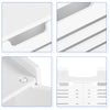Bathroom Sink Cabinet Under Basin Unit Cupboard Storage Shelves Furniture White