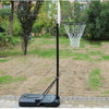 Free Standing Basketball Net Hoop Backboard Adjustable Stand Set Wheels Portable