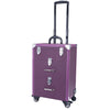 Large Makeup Trolley Case Beauty Vanity Hairdressing Box on Wheels with Drawers