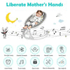 Bluetooth Baby Electric Swing Rocker Chair Infant Cradle Bouncer Seat Soft Music